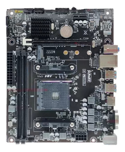 Placa Mãe A320 Am4 Amd Ryzen Lan 10/100 32gb 6 Gb/s Usb 3.0