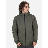 Casaca Greenie Bomber Hombre Verde Rusty