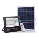 Reflector Solar Led 40w Montable Con Panel Y Control Remoto 