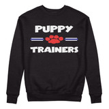 Sudadera Puppy Trainers, Unisex Cuello Redondo 01