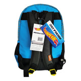 Mochila Escolar Hot Wheels Color Azul