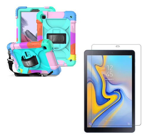 Funda Compatible Samsung Tab A 10.1 T510/t515 + Vidrio Premi