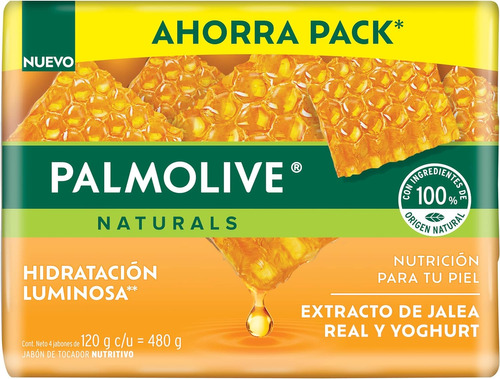 Jabón En Barra Palmolive Naturals, Hidratación