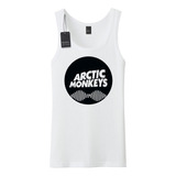 Musculosa Hombre Artic Monkeys Dibujo Art Logo - Muam2