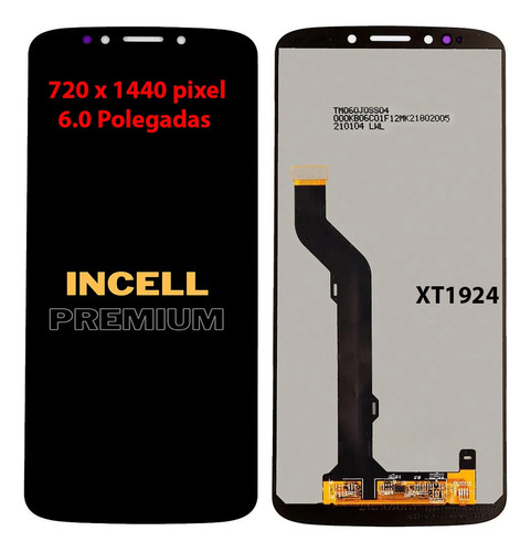 Display Tela Frontal Compatível Moto E5 Plus Xt1924 + Brinde