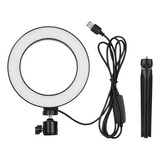 Ring Light Led 6 Polegadas 3200k-5500k Regulável Mini