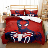 Juego De Cama Spider-man Con Funda Nórdica Individual