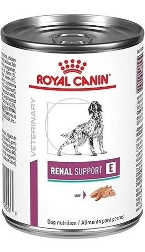 Lata Alimento Royal Canin Renal Support E Para Perro 385g