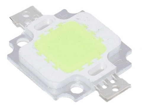 5 Unidades Led Verde 10w Chip Cob  9-11v 900ma