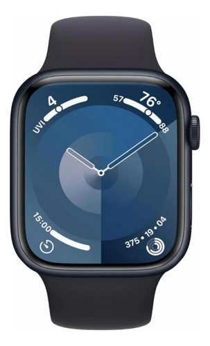  Apple Watch S9 (gps)  Midnight 41mm Novo Com Garantia Apple