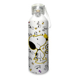 Botella De Agua Snoopy 750ml - Aluminio - Charl -estampaking