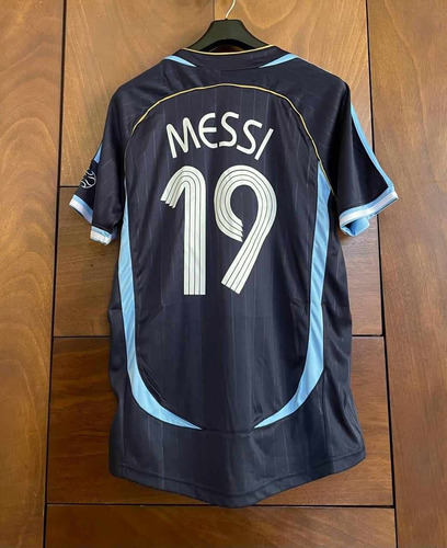 Jersey Retro Fútbol Argentina Visita Mundial 2006 Messi 19