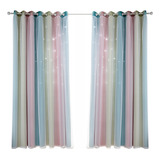 Curtain Room Star Double (53 Pulgadas De Ancho, Capa 85 PuLG