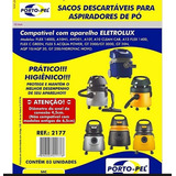 3 Saco Aspirador Electrolux Flex A10 A13 Gt 3000 Acqua Power