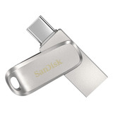 Usb Type-c Ultra Dual Drive Luxe Sandisk 256gb