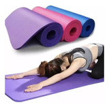 Mat Yoga Alfombra Ejercicio Espesor 8mm Colchoneta Pilates