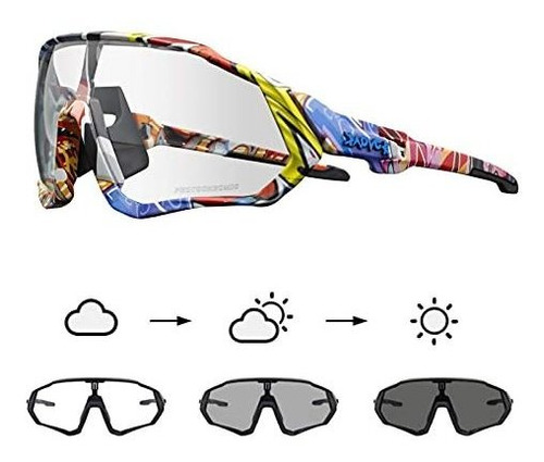 Lentes Gafas Ciclismo  Photochromic Sunglasses Unisex Mtb Mo