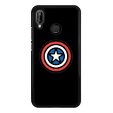 Funda Protector Para Huawei Capitan America Marvel 01