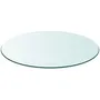 Vidrio Redondo Tapa Para Mesa Mesita Acapulco 48cm | Envío gratis