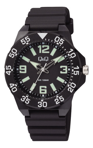Reloj Hombre Q&q By Citizen Vs24j004y Sumergible Relojesymas