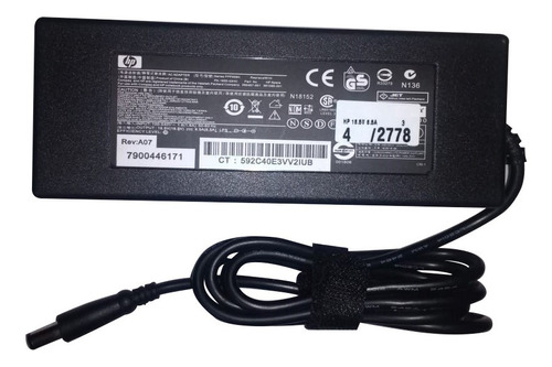 Fuente Cargador Hp All In One 18.5v 6.5a 7.4 X 5.0mm Smart