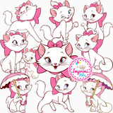 Kit Cliparts Gatita Marie Gata Mary Imprimibles #584