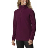 Polar Mujer Glacial Iv 1/2 Zip Morado Columbia