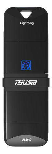 Tekism Mfi Certificado 128gb Para iPhone Unidad Flash Usb C 