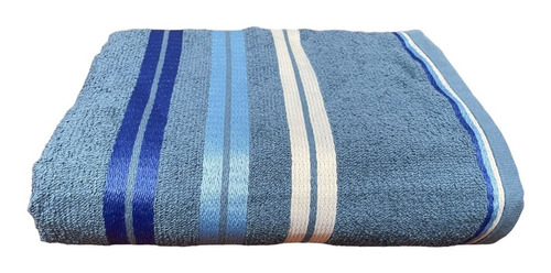 Toalha Banhão Viena Gigante 100% Algodão 170 X 80 Cm Algodão Cor Azul Liso