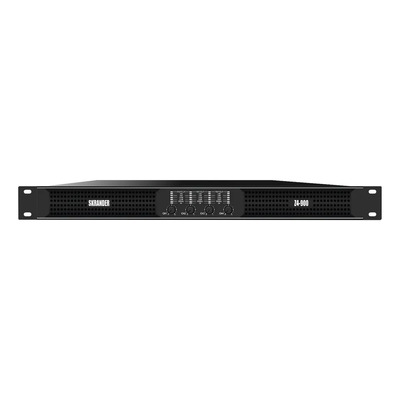 Amplificador Skrander Z4-900, 900W rms por canal, compatible con altavoces de 500 a 700w de bajo 18, y medios agudos de 10, 12 y 15, inmune a variaciones de voltaje, opera de 95 a 265V, profesional | Meses sin interés