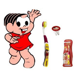 Escova Dental Infantil Cerdas Macias Com Capa - Mônica