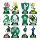 12 Display De Festa 15cm Em Madeira Mdf Tema :time Palmeiras