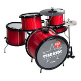 Bateria Infantil Star Kids Luen Completa.