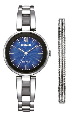 Em0807-89l Reloj Citizen Elegance Eco Drive 28mm Gift Set