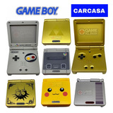 Carcasa Game Boy Advance Sp Gba Ness Pikachu + Herramienta