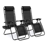 Sillones Reclinables Juego De 2 Zero Gravity Para Piscina