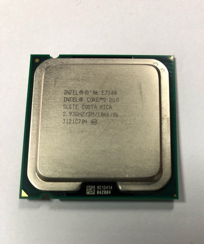 Procesador Intel Core2duo E7500 2.9ghz