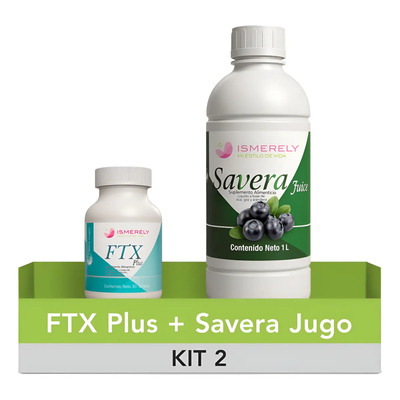 Kit Ismerely Suplementos | Ftx Plus + Savera Jugo | Meses sin interés