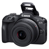 Canon Eos R100 Con Lente 18-45mm 4k Sin Espejo 24mp Negro