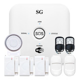 Alarma Wifi Gsm Control App Google Alexa Alerta Celular Inalambrica Seguridad Kit Sensores Sistemas Vecinal Casa Negocio