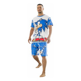 Hermosas Pijamas De Sonic Para La Familia - Hombre