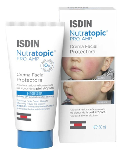  Isdin Nutratopic Pro-amp Crema Facial Piel Atópica 50 Ml