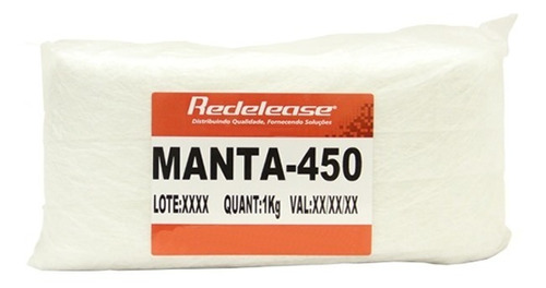 Manta Fibra De Vidro 450 Laminação Resina C 2,5m² Ou 1,150kg