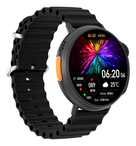 Relógio Masculino Digital Smartwatch Redondo Nfc Lançamento