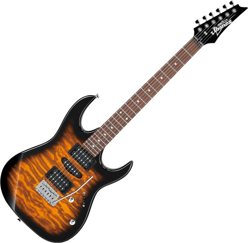 Guitarra Electrica Ibanez Grx70qa-sb Sunburst