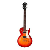 Guitarra Eléctrica Cort Cr Series Cr100 De Caoba Cherry Red Burst Con Diapasón De Jatoba