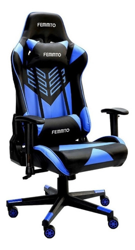 Ganga - Silla Gamer Azul Femmto