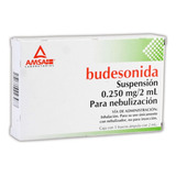 Budesonida Suspensión Para Nebulización 250 Mg / 2 Ml Amsa