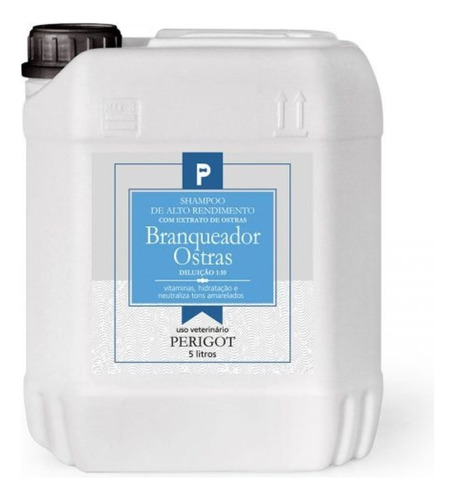 Shampoo Branqueador Ostras Perigot 5l Alto Rendimento Full