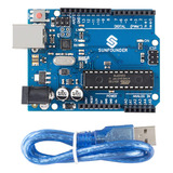 Sunfounder Placa De Control Compatible Con Arduino Uno R3 A.